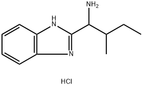 1-(1H-1,3-benzodiazol-2-yl)-2-methylbutan-1-amine dihydrochloride Structure