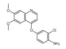 2-氯-4-((6,7-二甲氧基喹啉-4-基)氧代)苯胺图片