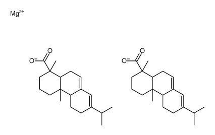 magnesium abietate Structure