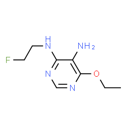 4,5-Pyrimidinediamine,6-ethoxy-N4-(2-fluoroethyl)-(9CI) Structure