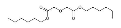 hexyl 2-(2-hexoxy-2-oxoethoxy)acetate Structure