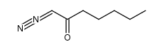 1-diazo-heptan-2-one结构式