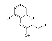 3-Chloro-N-(2,6-dichlorophenyl)propanamide Structure