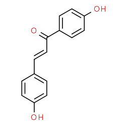 4,4'-dihydroxychalcone Structure