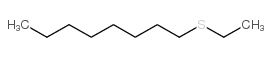 ETHYL N-OCTYL SULPHIDE结构式