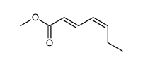 (2E,4Z)-hepta-2,4-dienoic acid methyl ester Structure