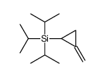 (2-methylidenecyclopropyl)-tri(propan-2-yl)silane Structure