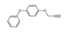 1-Propargyloxy-4-phenoxy-benzene结构式