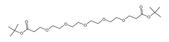 Bis-PEG6-t-butyl ester structure