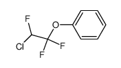 1-hydro-1-chloro-2-phenoxyperfluoroethane Structure