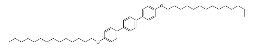 1,4-bis(4-tetradecoxyphenyl)benzene结构式