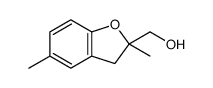 (2,5-dimethyl-3H-1-benzofuran-2-yl)methanol Structure