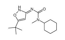 3-(5-tert-butyl-1,2-oxazol-3-yl)-1-cyclohexyl-1-methylurea Structure