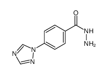 4-(1,2,4-triazol-1-yl)benzohydrazide结构式