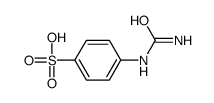 4-(carbamoylamino)benzenesulfonic acid Structure