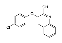 2-(4-chlorophenoxy)-N-(2-methylphenyl)acetamide Structure