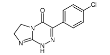 3-(4-chlorophenyl)-6,7-dihydro-1H-imidazo[2,1-c][1,2,4]triazin-4-one Structure