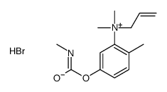 dimethyl-[2-methyl-5-(methylcarbamoyloxy)phenyl]-prop-2-enylazanium,bromide结构式