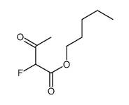 pentyl 2-fluoro-3-oxobutanoate Structure