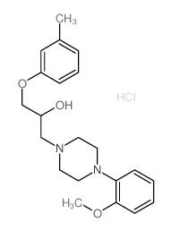 1-[4-(2-methoxyphenyl)piperazin-1-yl]-3-(3-methylphenoxy)propan-2-ol picture