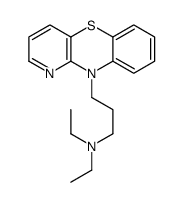 10-(3-Diethylaminopropyl)-10H-pyrido[3,2-b][1,4]benzothiazine Structure