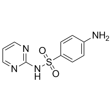 Sulfadiazine Structure