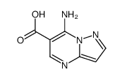 7-aminopyrazolo[1,5-a]pyrimidine-6-carboxylic acid(SALTDATA: FREE)结构式