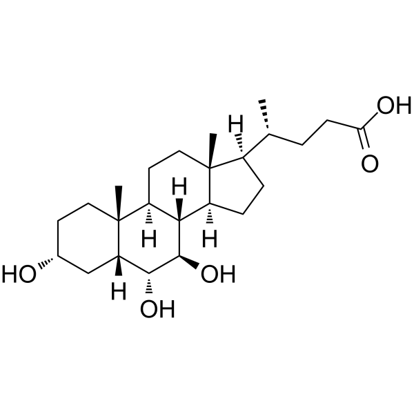 5β-胆酸3α,6α,7β-三醇图片