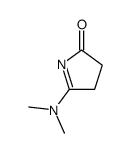 2-(Dimethylamino)pyrrolin-5-one结构式