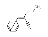 2-ethylsulfanyl-3-phenyl-prop-2-enenitrile picture