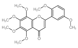 4H-1-Benzopyran-4-one,2-(2,5-dimethoxyphenyl)-5,6,7,8-tetramethoxy- picture