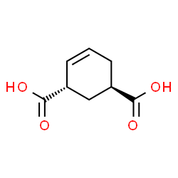 4-Cyclohexene-1,3-dicarboxylic acid, trans- (9CI)结构式