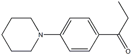 1-(4-(piperidin-1-yl)phenyl)propan-1-one Structure