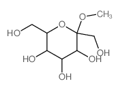 2,6-bis(hydroxymethyl)-2-methoxy-oxane-3,4,5-triol picture