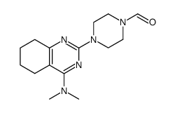 2-(4-Formylpiperazino)-4-dimethylamino-5,6-tetramethylenepyrimidine Structure