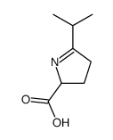 2H-Pyrrole-2-carboxylicacid,3,4-dihydro-5-(1-methylethyl)-(9CI)结构式