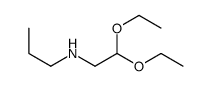 N-(2,2-diethoxyethyl)propan-1-amine结构式