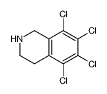 5,6,7,8-tetrachloro-1,2,3,4-tetrahydroisoquinoline Structure