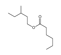 3-methylpentyl hexanoate结构式