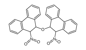 bis-(10-nitro-9,10-dihydro-[9]phenanthryl)-ether Structure