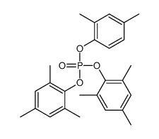 (2,4-dimethylphenyl) bis(2,4,6-trimethylphenyl) phosphate结构式