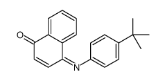 4-(4-tert-butylphenyl)iminonaphthalen-1-one结构式