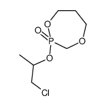 2-(1-chloropropan-2-yloxy)-1,4,2λ5-dioxaphosphepane 2-oxide结构式