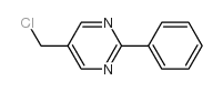 5-(氯甲基)-2-苯基嘧啶结构式