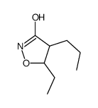 5-ethyl-4-propyl-1,2-oxazolidin-3-one结构式