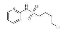 4-chloro-N-pyridin-2-yl-butane-1-sulfonamide结构式