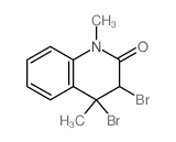 3,4-dibromo-1,4-dimethyl-3H-quinolin-2-one picture