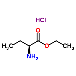 Ethyl (2S)-2-aminobutanoate hydrochloride (1:1) Structure