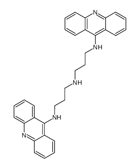 bis-9-aminoacridine structure