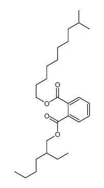 2-O-(2-ethylhexyl) 1-O-(9-methyldecyl) benzene-1,2-dicarboxylate结构式